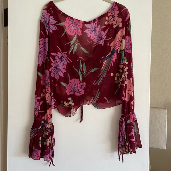 FREE PEOPLE - Of Paradise Top in Cocoa Combo - Picture 6 of 7